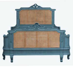 Classic French Painted Bed, Daabadi Furniture Supplier and Manufacturer