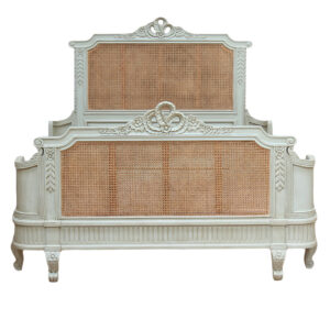 Classic French Painted Bed, Daabadi Furniture Supplier and Manufacturer
