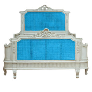 Classic French Painted Bed, Daabadi Furniture Supplier and Manufacturer