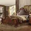 Daabadi Furniture Wholesale Classic Antique Bed King-Size Brown Mahogany