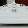 Daabadi Furniture Wholesale Classic French Painted Bed Super King-Size White Duco Mahogany
