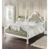 Daabadi Furniture Wholesale Classic French Bed King-Size White Duco Mahogany