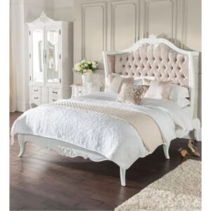 Classic French Bed - White Duco Mahogany - 24