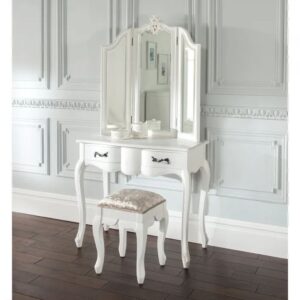 Classic French Bed - White Duco Mahogany - 24