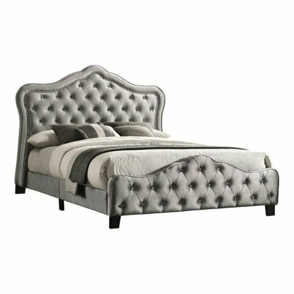 Daabadi Furniture Wholesale Classic French Victoria Bed Super King-Size White Painted Mahogany