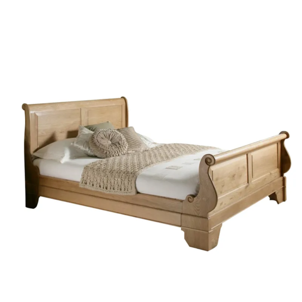 Daabadi Furniture Wholesale Classic French Colonial Bed Super King-Size Painted Mahogany