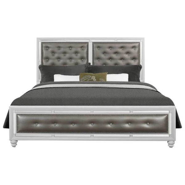 Daabadi Furniture Wholesale Classic French Colonial Bed Super King-Size White Painted Mahogany
