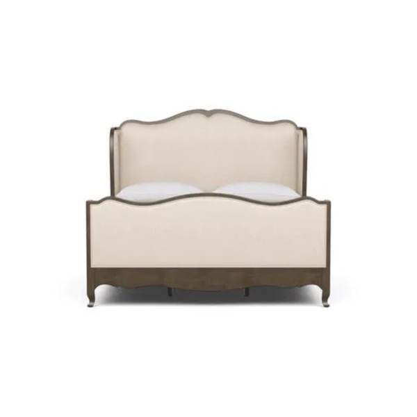 Daabadi Furniture Wholesale Classic French Victoria Bed Super King-Size Walnut Painted Mahogany