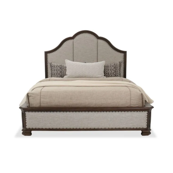Daabadi Furniture Wholesale Classic French Victoria Bed Super King-Size Brown Painted Mahogany