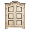Classic Cream and Black Armoire