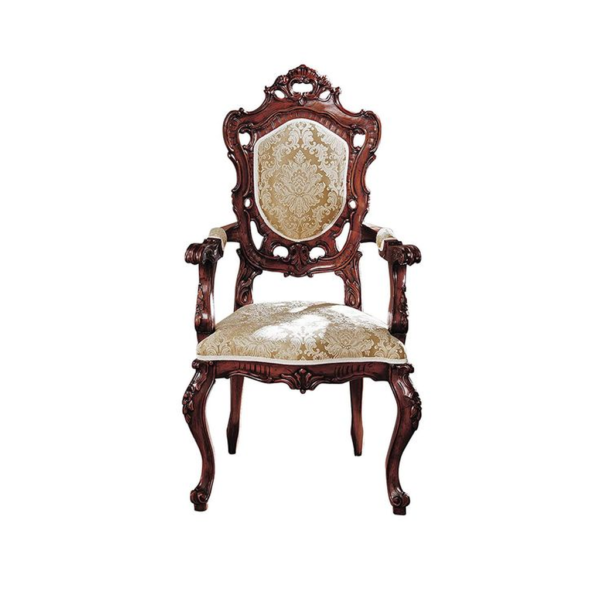 Classic Carved Armchair Elegant Design