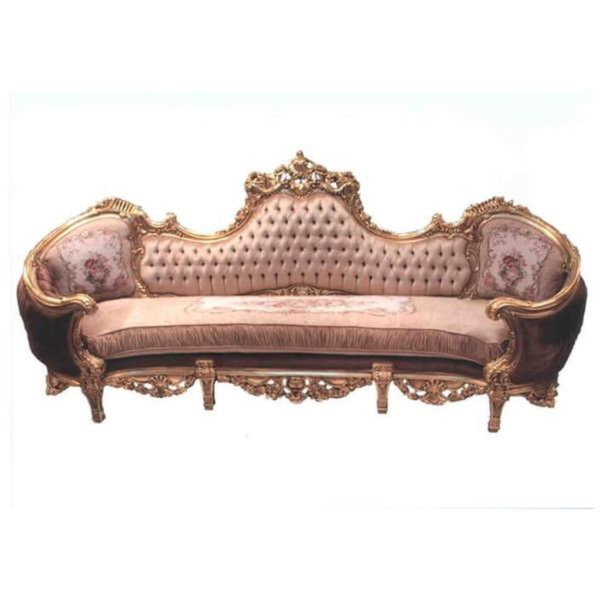 Classic French Style Carved Sofa