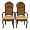 Classic French Style Rattan Seat Wooden Dining Chair