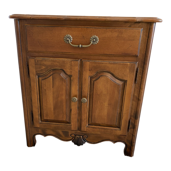 Classic French Wood Nightstand