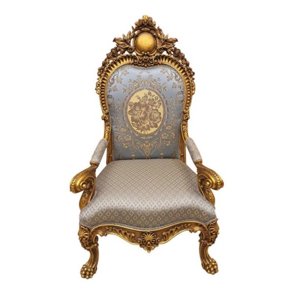 Classic Style Gold and Grey Sofa