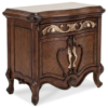 Classic Style Carved Wood nightstand