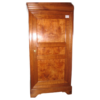 Classic brown wood wardrobe with ample storage space