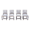 Classic fabric upholstered dining chair