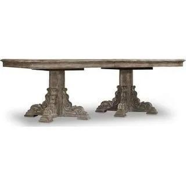 Antique Style Wood Carved Dining Table