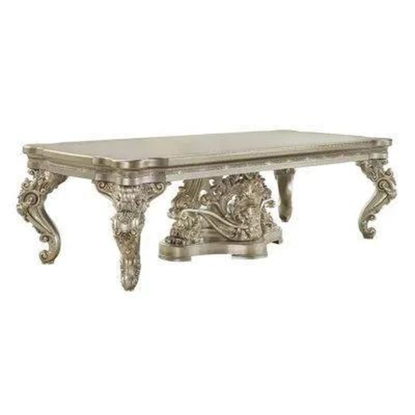 Baroque Era Ornate Silver Dining Table