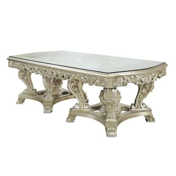 Silver Baroque Era Dining Table