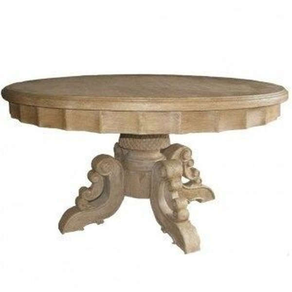 Classic French Style Wood Dining Table