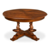 Antique Brown Wood Dining Table