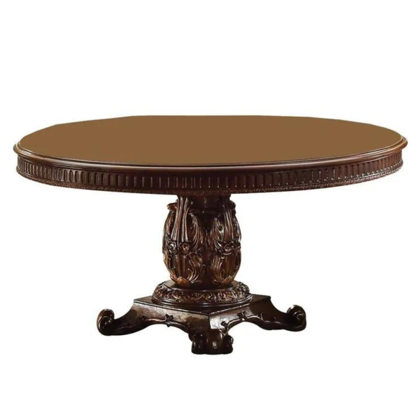Victorian Style Brown Wood Dining Table