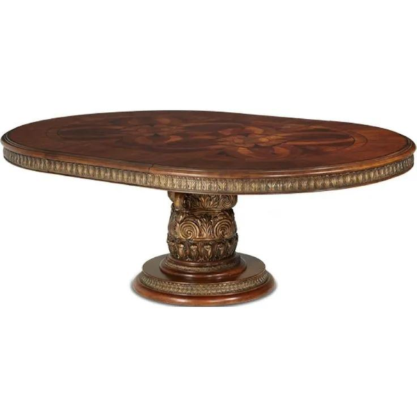 Classic Victorian Wood Dining Table