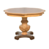 Vintage Carved Wood Dining Table - Classic Design