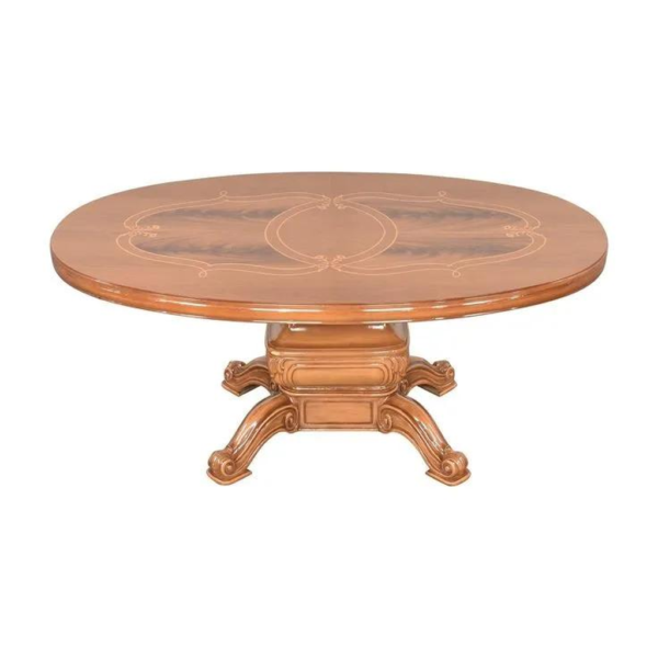 Classic Era Round Wood Dining Table