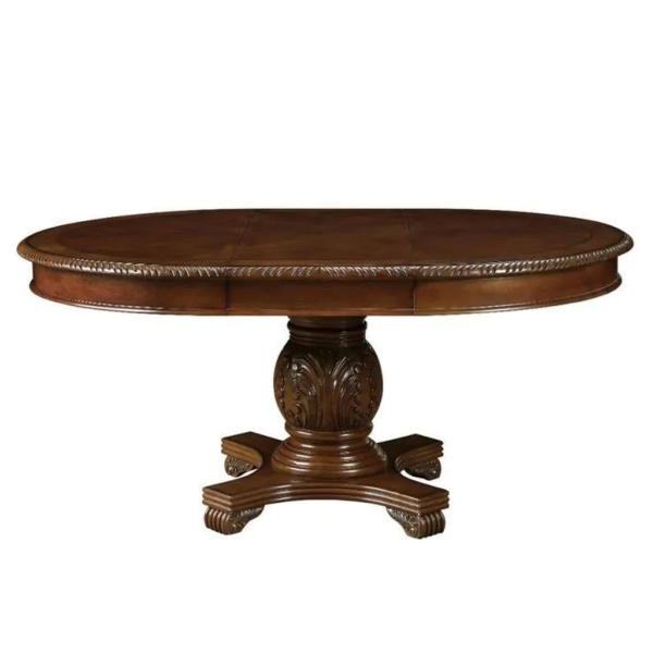 Victorian Era Brown Wood Dining Table