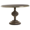 Mid-Century Modern Brown Wood Dining Table