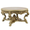 Baroque Style Gold Finish Dining Table