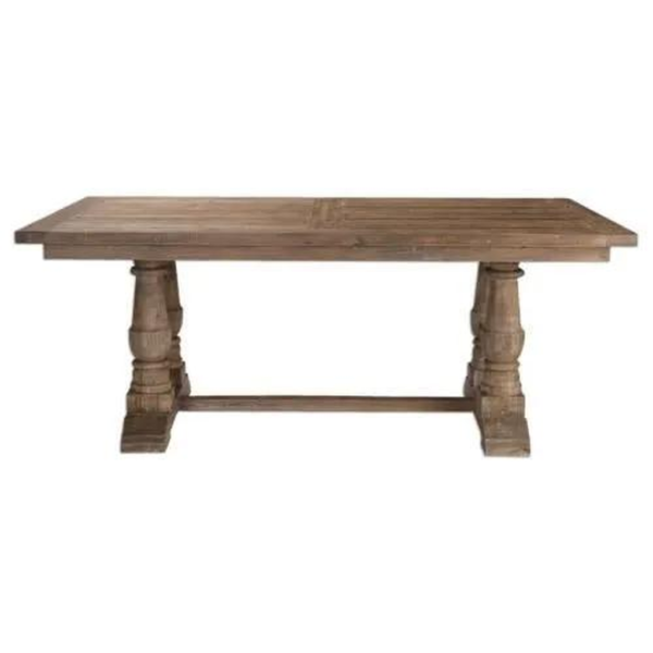 Modern Farmhouse Wood Dining Table