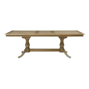 Mid-Century Modern Light Brown Dining Table