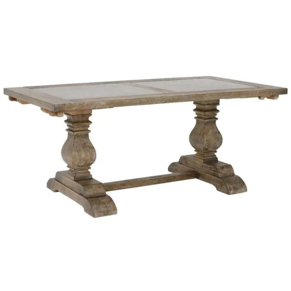Mid-Century Modern Wood Dining Table