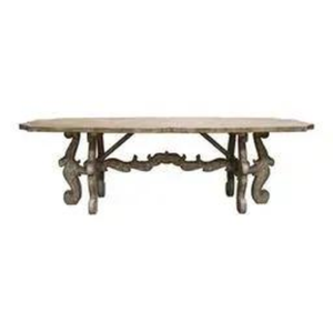 Renaissance Wood Dining Table - Daabadi Furniture manufacturer