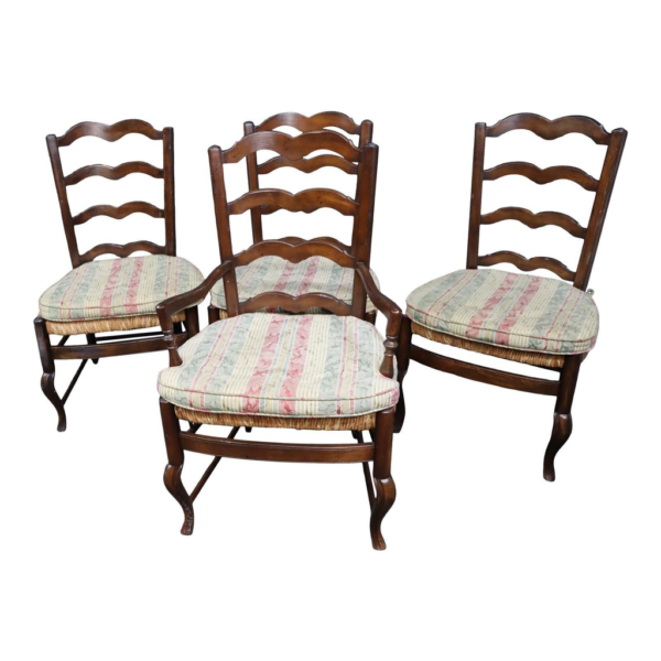 French Country Ladderback Dining Chair