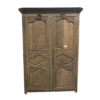 French Style Carved Wood Wardrobe