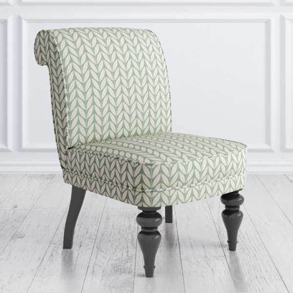 Leaf Pattern Accent Sofa Chair