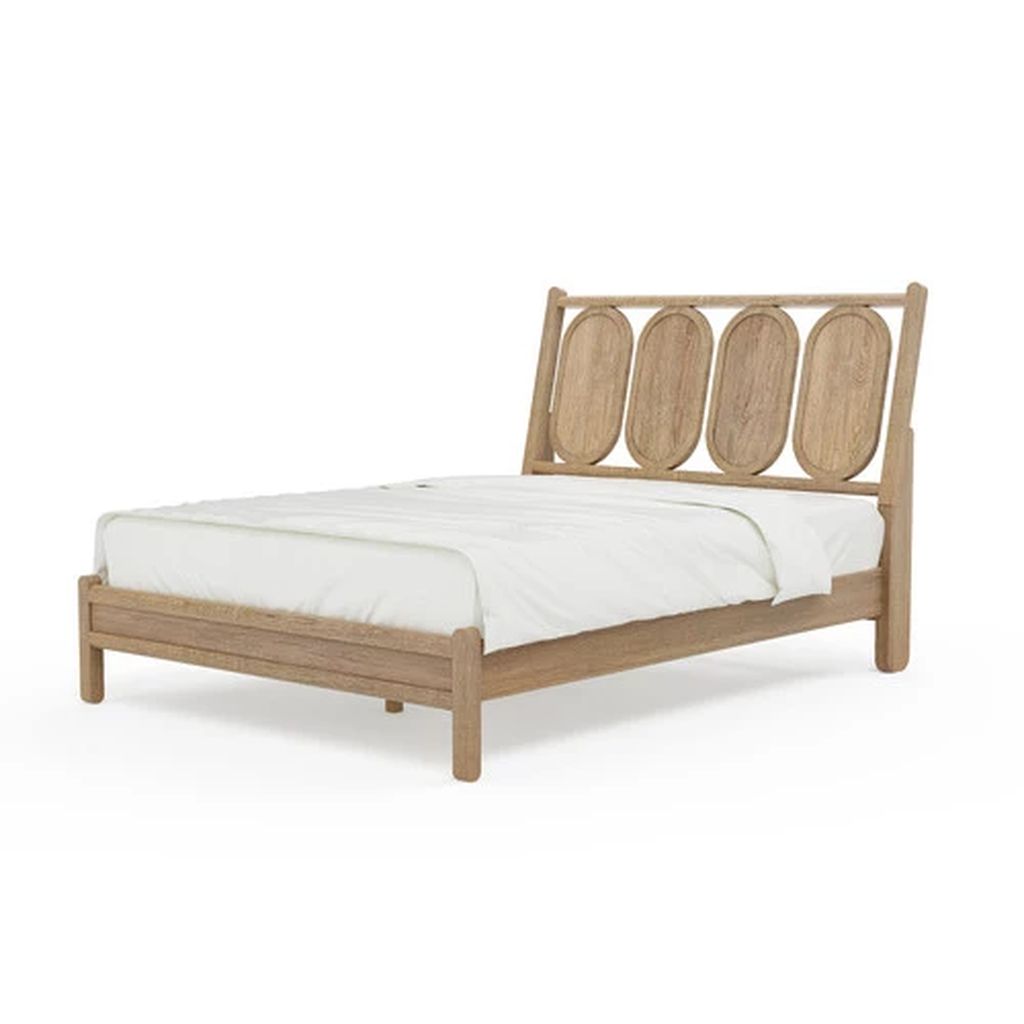 Antique Style Bed Carved Frame – Elegance Comfort and Wood