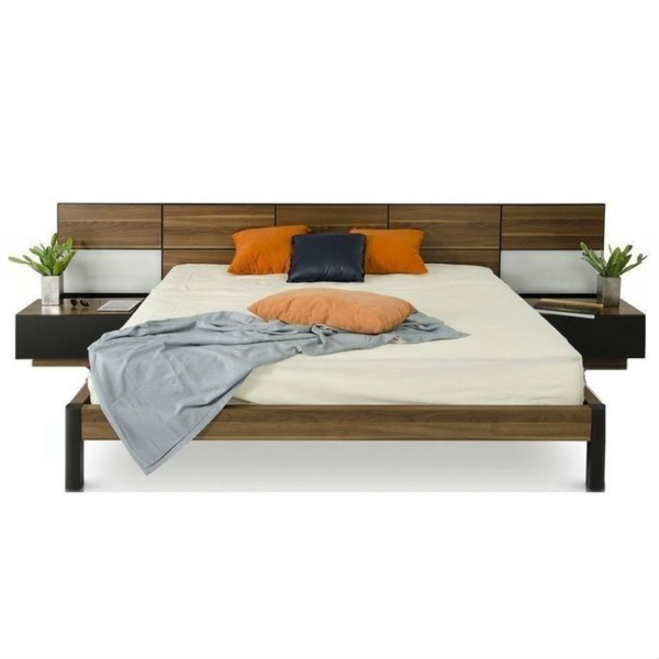 Mid-Century Modern Platform Bed