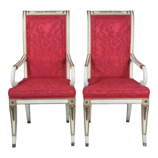 Mid-Century Modern Red Fabric Dining Chair by Daabadi Furniture supplier
