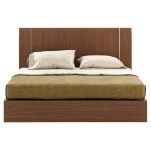 Mid-Century Modern Teak Wood Bed