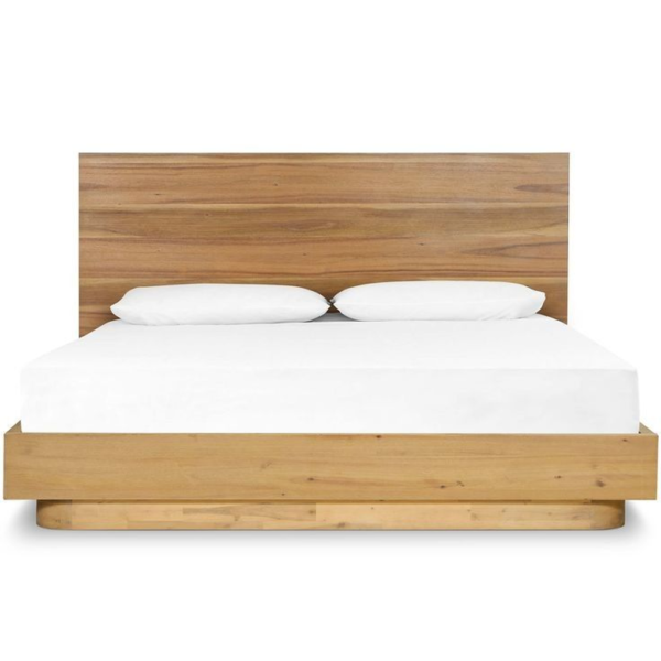Mid-Century Modern Teak Wood bed Frame