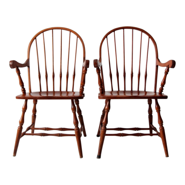 Mid-Century Modern Wood Dining Chair