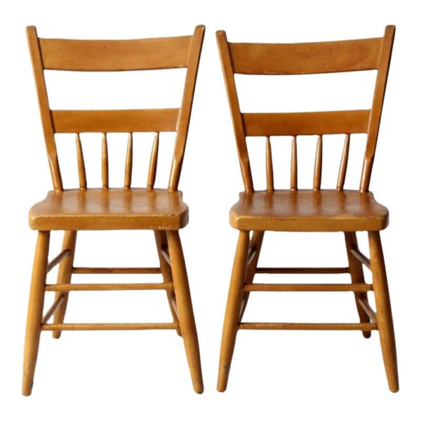 Mid-Century Modern Wood Dining Chair