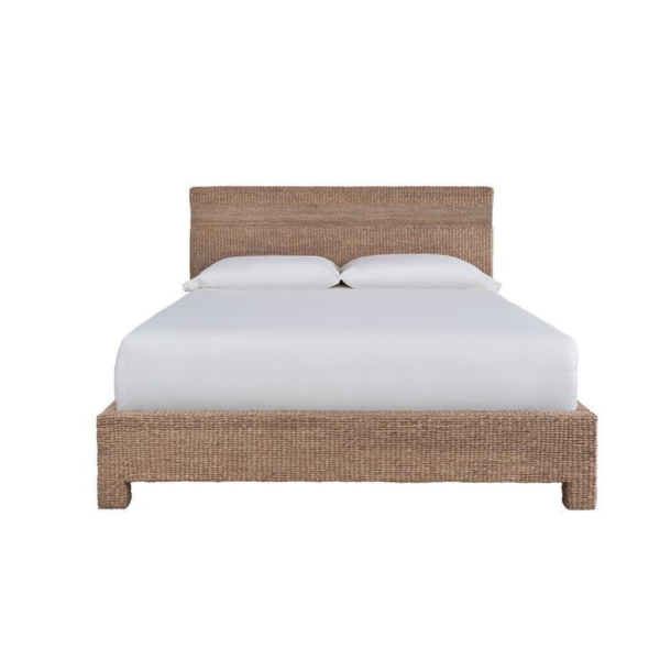 Mid-Century Modern Woven Fiber Bed