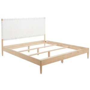 Classic Baroque Bed with Gold Accent and Luxurious Comfort
